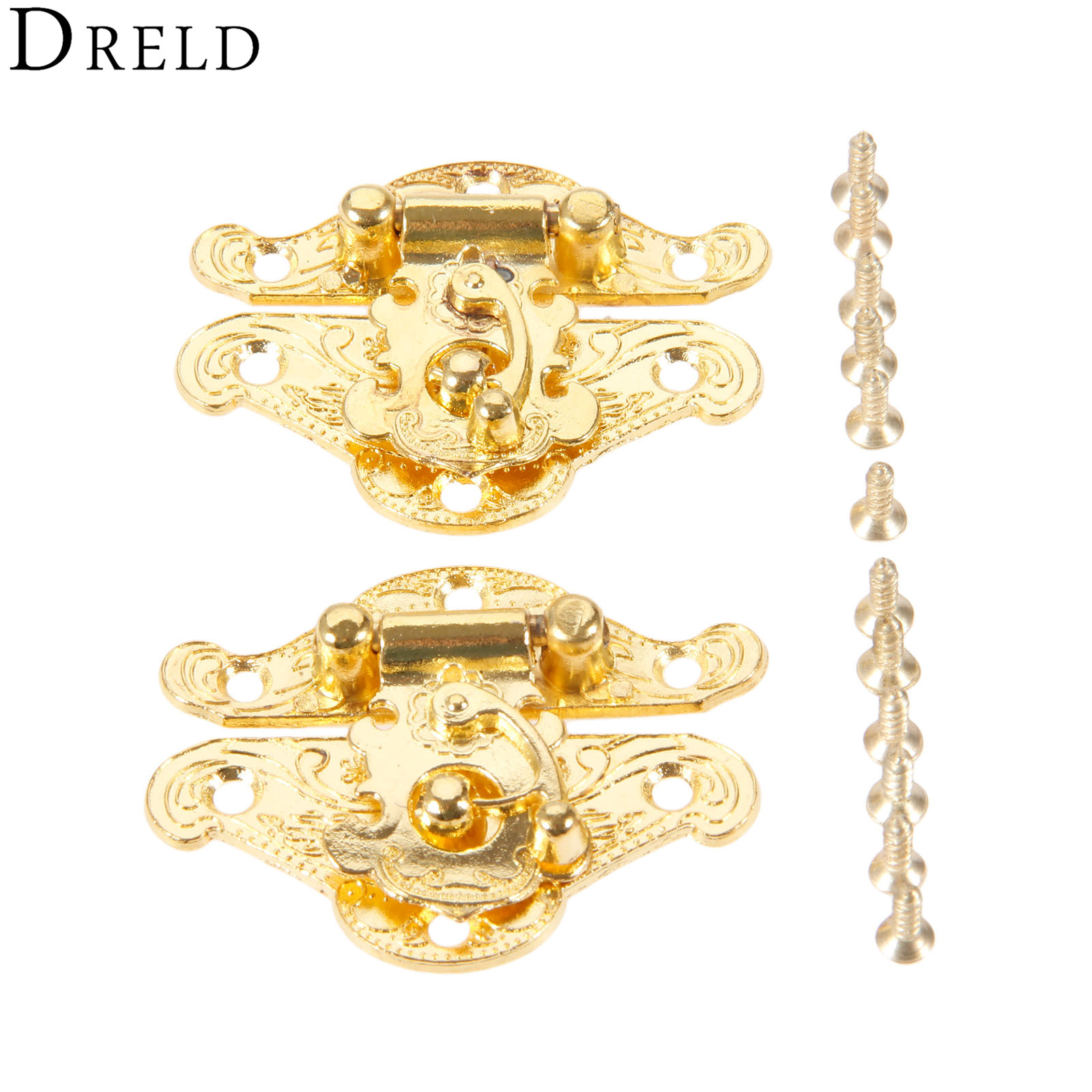 Furniture Hardware Manufacturer - DRELD-Loquets dorés antiques pour boîte à