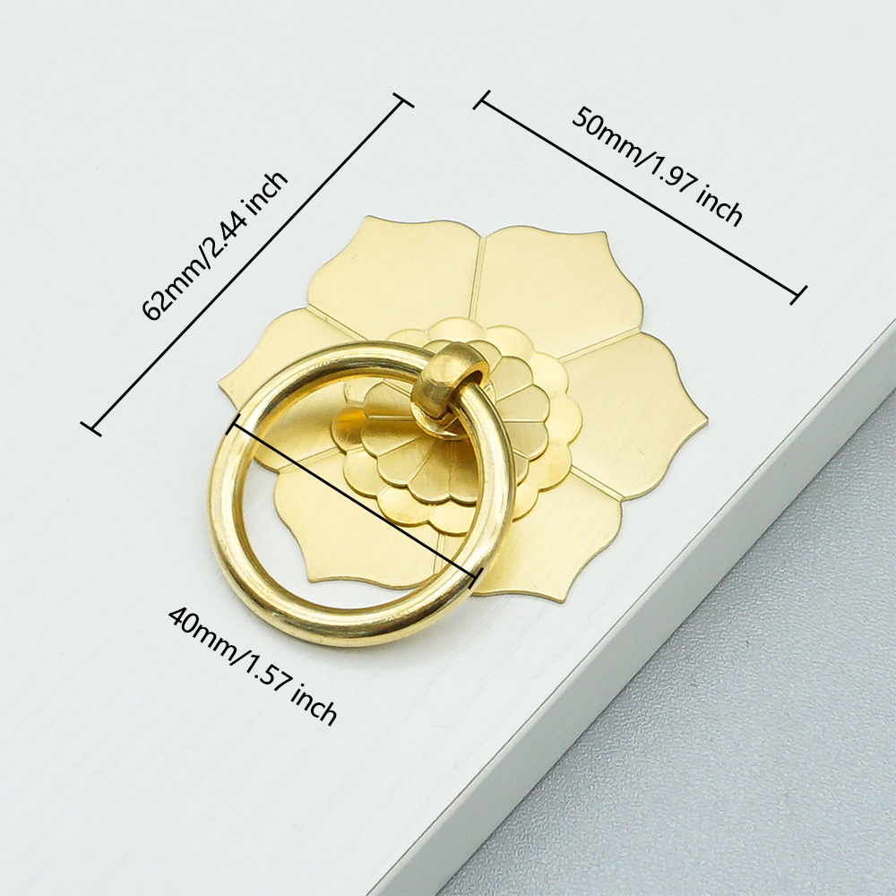 Furniture Hardware Drop Pulls - Boutons de porte d'armoire en laiton