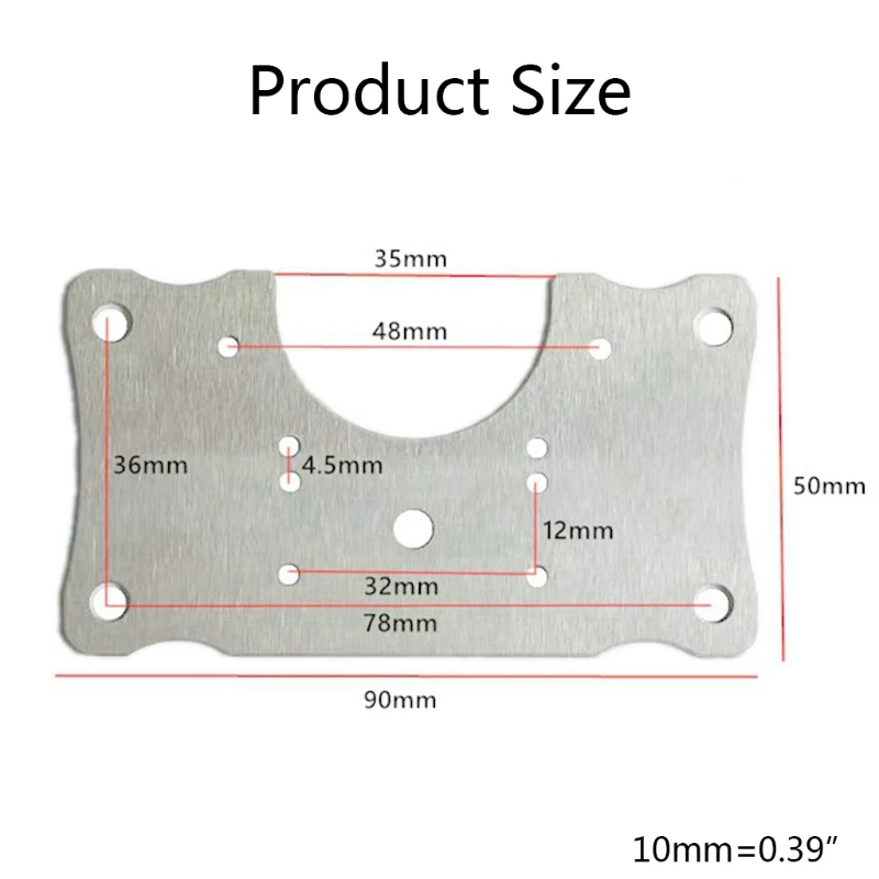 Plaque réparation charnière d' - Cabinet Hinge Overlay avis et prix